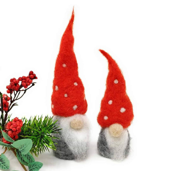 The Crafty Kit Company - Nordic Gnomes - Needle Felting Kit